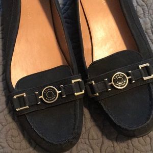 Tommy Hilfiger Black Flats